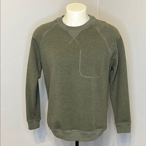 Hyden Yoo Green Raglan Long Sleeve Shirt